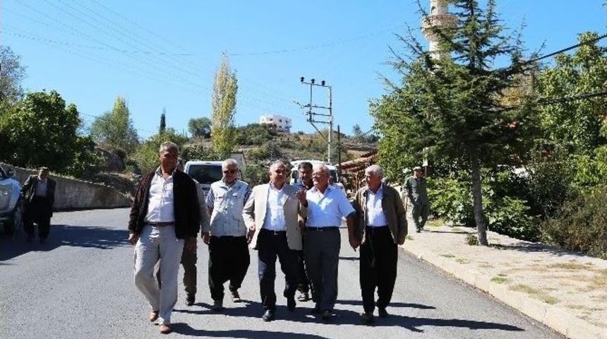 Başkan Tollu, Esenpınar&rsquo;da Hizmetleri Yerinde İnceledi