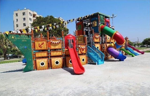 Erdemli Belediyesi’nden Mahallelere Park Müjdesi