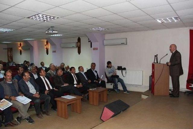 K&ouml;y Muhtarlarına Hayvancılık Ve Bitkisel &Uuml;retim Destekleme Takvimi Anlatıldı 1