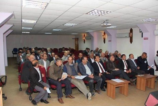 K&ouml;y Muhtarlarına Hayvancılık Ve Bitkisel &Uuml;retim Destekleme Takvimi Anlatıldı 2