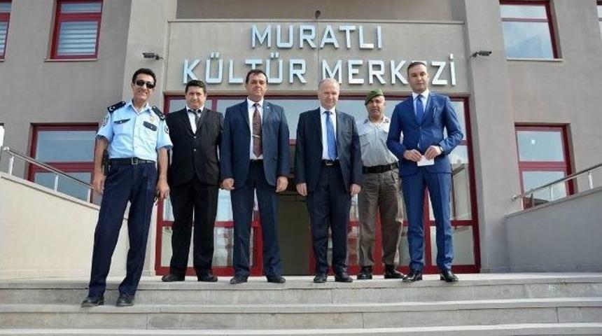 Vali Ceylan, Muratlı İl&ccedil;esini Ziyaret Etti