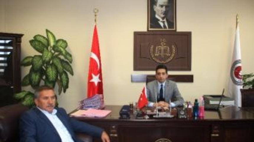 Başkan Dikmen&rsquo;den, Savcı Karaman&rsquo;a Ziyaret