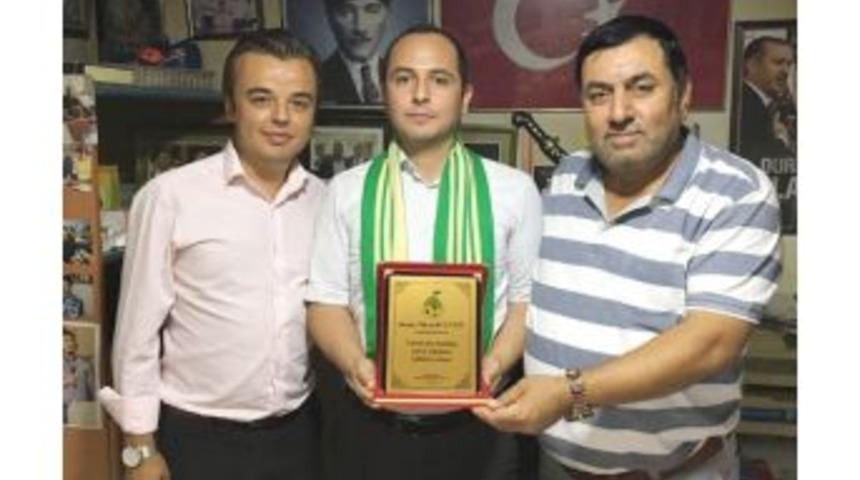 Erdemlispor&rsquo;dan Spor Dostu Savcıya Teşekk&uuml;r Plaketi