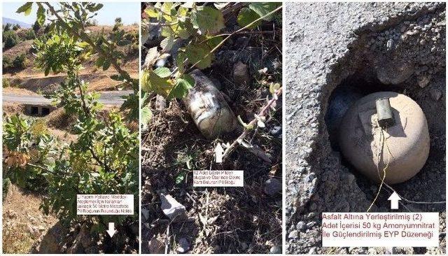 Diyarbakır&rsquo;da Menfeze Yerleştirilmiş Vaziyette 100 Kilogram Amonyum Nitrat İle G&uuml;&ccedil;lendirilmiş Eyp Ele Ge&ccedil;irildi 1