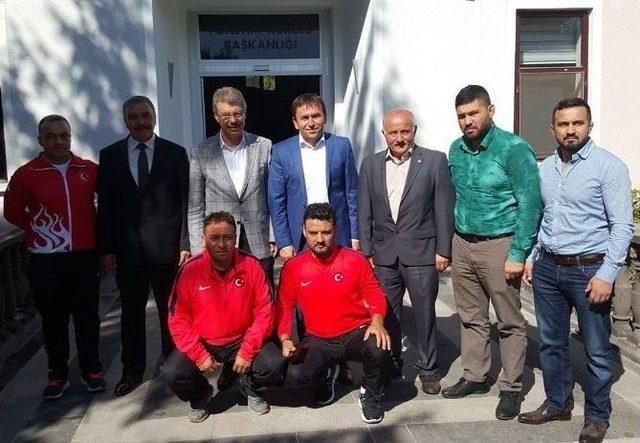 G&uuml;reş Federasyonu Başkan Adayı Enis Erdemden Kayseri Şeker&rsquo;e Ziyaret 1