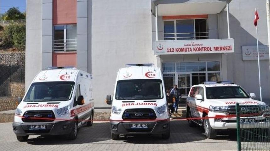 Tunceli&rsquo;ye 1&rsquo;i Zırhlı 3 Ambulans G&ouml;nderildi