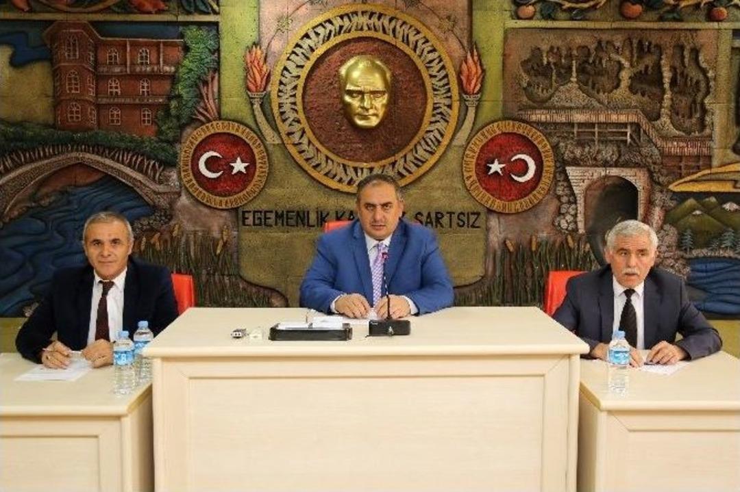 G&uuml;m&uuml;şhane İl Genel Meclisi&rsquo;nin Ekim Ayı Toplantıları Devam Ediyor