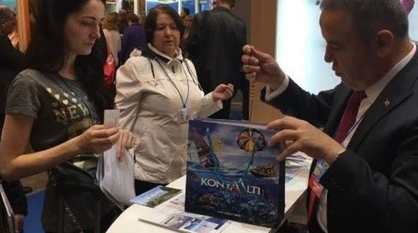 Başkan B&ouml;cek, Kiev&rsquo;de Konyaaltı&rsquo;nı Anlattı