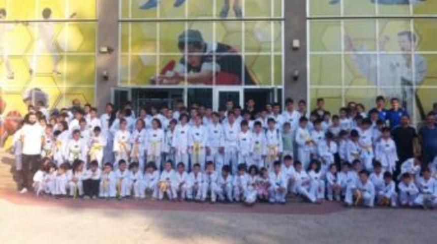 B&uuml;y&uuml;kşehirli Tekvandocular Kuşak Sınavından Ge&ccedil;ti