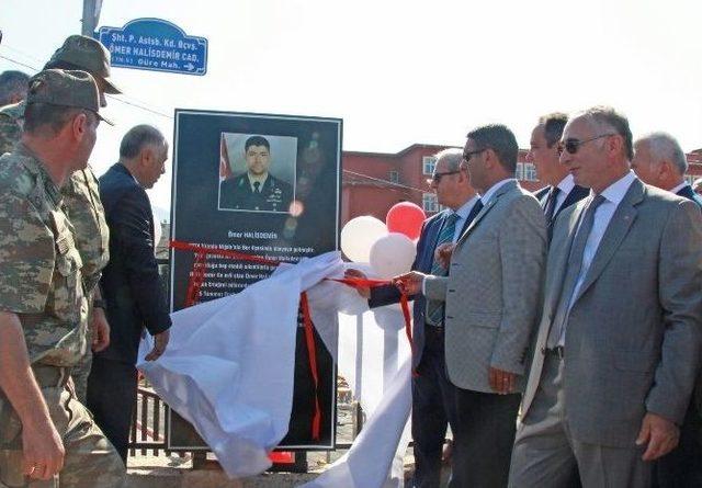 Giresun’da Şehit Ömer Halisdemir Caddesi Ve Demokrasi Parkı Açıldı