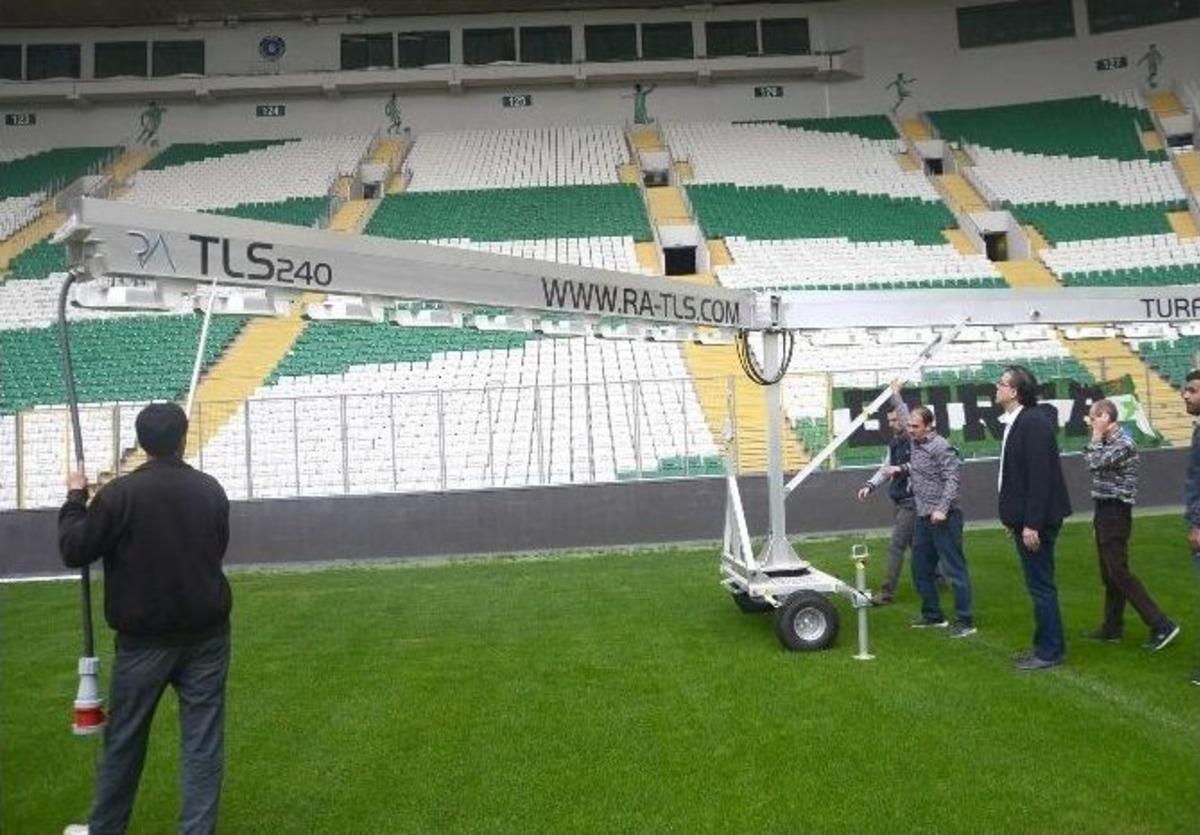 Timsah Arena&rsquo;da Solar Sistem Devreye Girdi