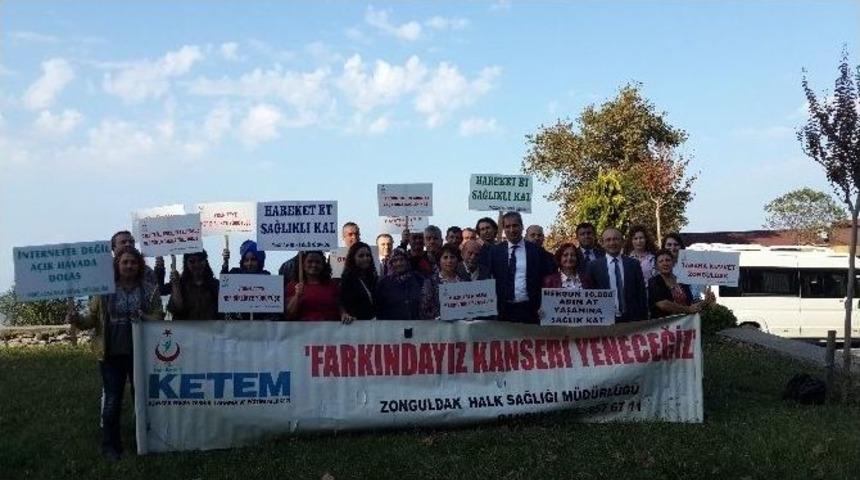 Zonguldak Halk Sağlığı M&uuml;d&uuml;rl&uuml;ğ&uuml; Y&uuml;r&uuml;y&uuml;ş D&uuml;zenledi
