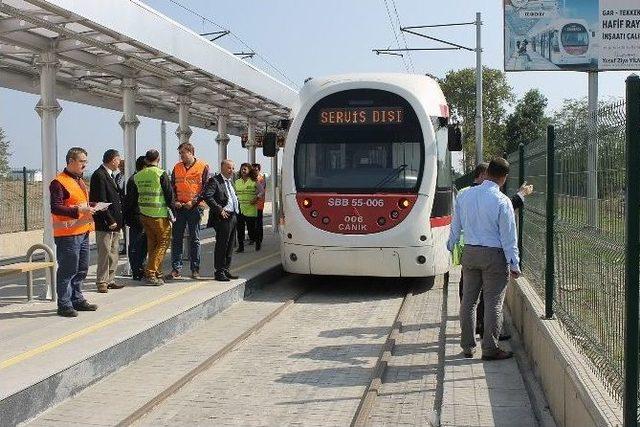 Tramvay Tekkeköy’de