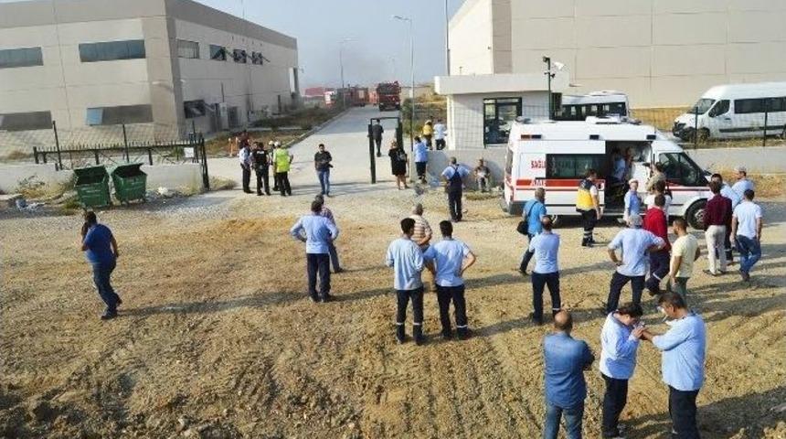 Turgutlu Osb&rsquo;de Korkutan Yangın