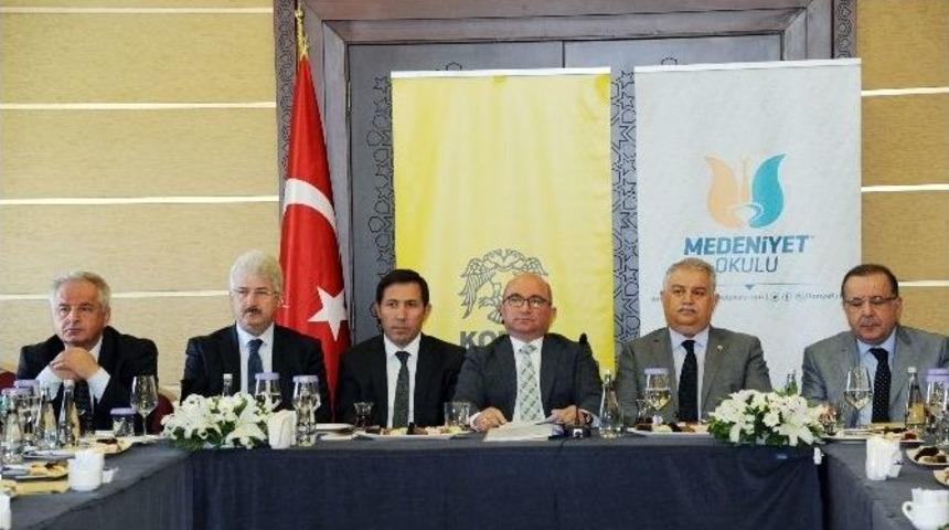 Medeniyet Okulu Projesi&rsquo;nin Değerlendirme Toplantısı Yapıldı