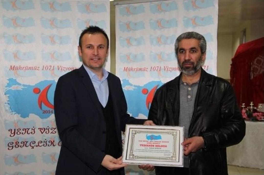 Vizyon 2071 Derneği, Din G&ouml;revlilerini Unutmadı