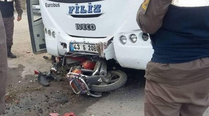 Tavşanlı&rsquo;da Trafik Kazası: 1 &Ouml;l&uuml;