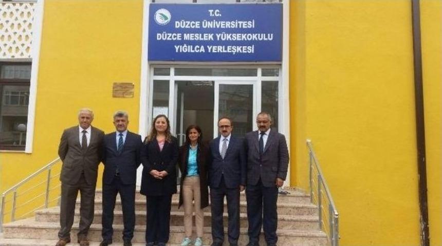 Rekt&ouml;r &Ccedil;akar&rsquo;dan Başken Yiğit&rsquo;e Ziyaret