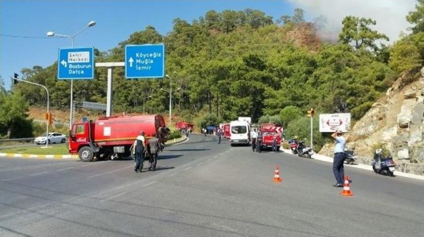 Marmaris&rsquo;te Orman Yangını