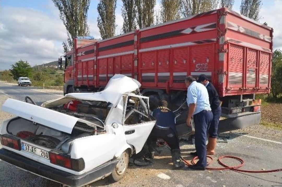 Kastamonu&rsquo;da Trafik Kazası: 1 &Ouml;l&uuml;, 1 Yaralı
