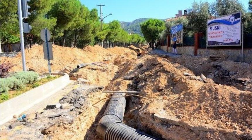 Muski&rsquo;nin Zihni Derin Caddesi &Uuml;zerindeki &Ccedil;alışmalar Tamamladı