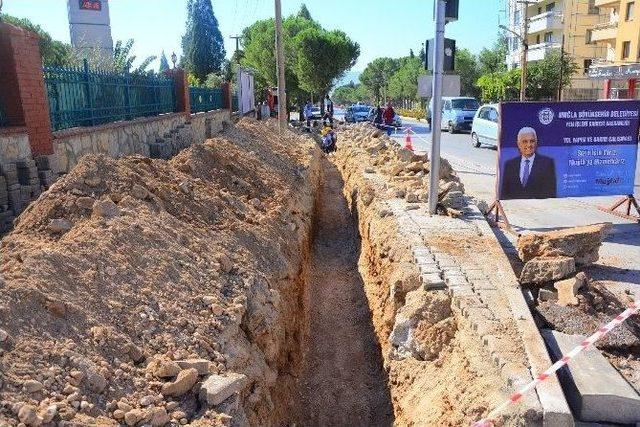 Muski’nin Zihni Derin Caddesi Üzerindeki Çalışmalar Tamamladı