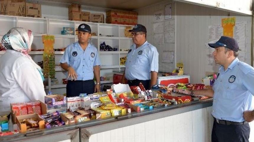 Kumluca&rsquo;da Okul Kantinlerine Denetim