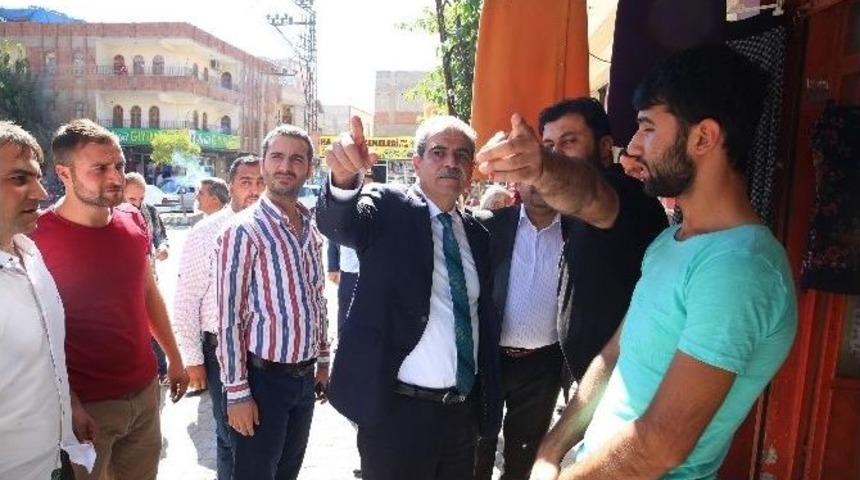 Demirkol’dan Esnaf Ve Vatandaşa Ziyaret