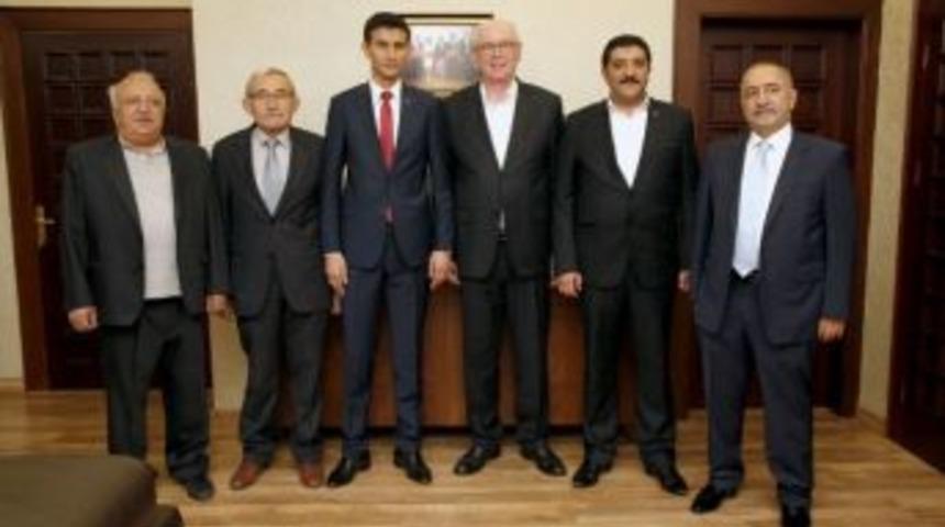 Mhp&rsquo;den Başkan Kurt&rsquo;a Ziyaret