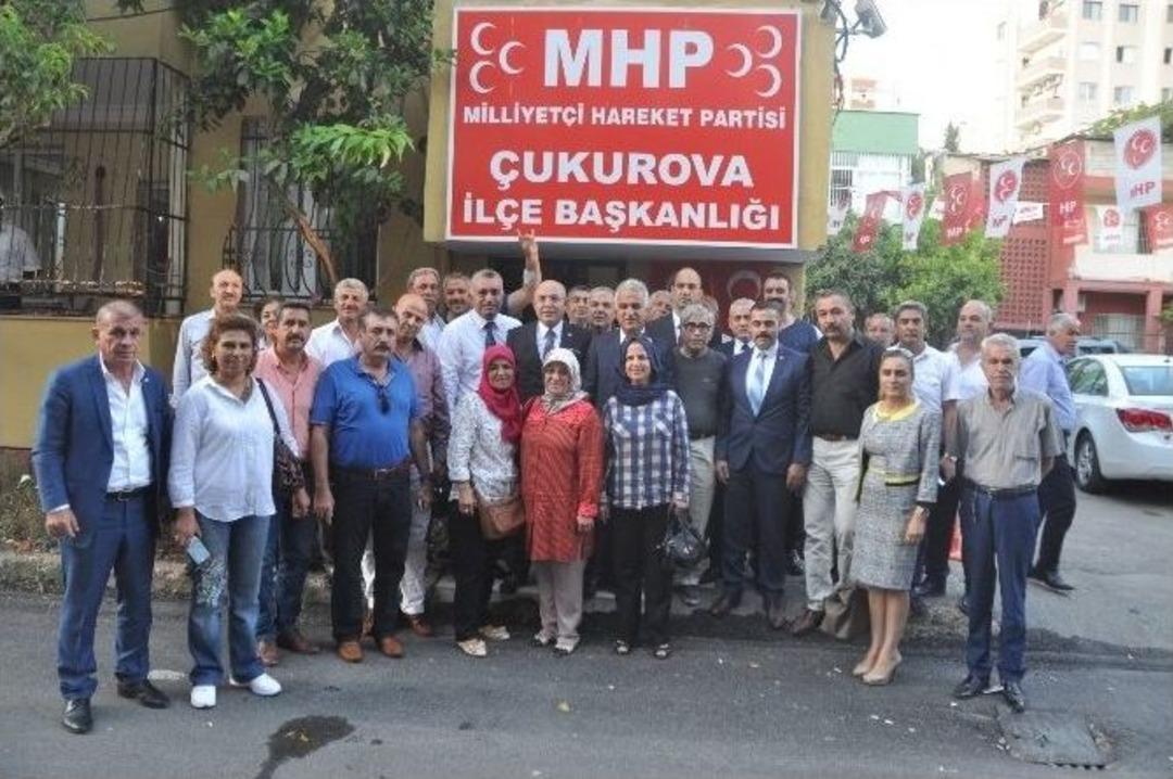 Mhp&rsquo;li Karakaya Ve Baş&rsquo;tan Ziyaretler