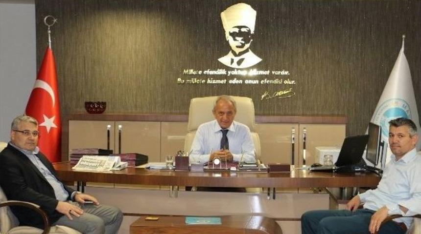 Genel M&uuml;d&uuml;r Coşkun Misafirlerini Ağırladı