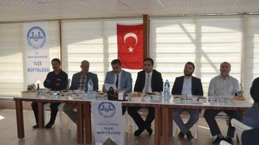 Sason&rsquo;da &rsquo;camiler Ve Din G&ouml;revlileri Haftası&rsquo; Kutlandı