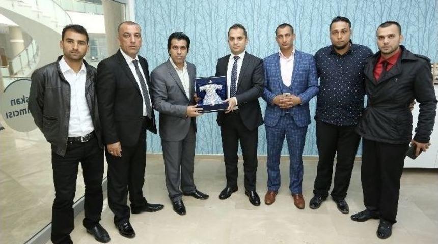 T&uuml;rkiye Romanlar Konfederasyonu&rsquo;ndan Usta&rsquo;ya Ziyaret