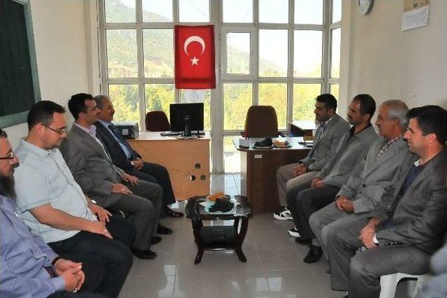 Başkan Akkaya&rsquo;dan Din G&ouml;revlilerine Ziyaret 1