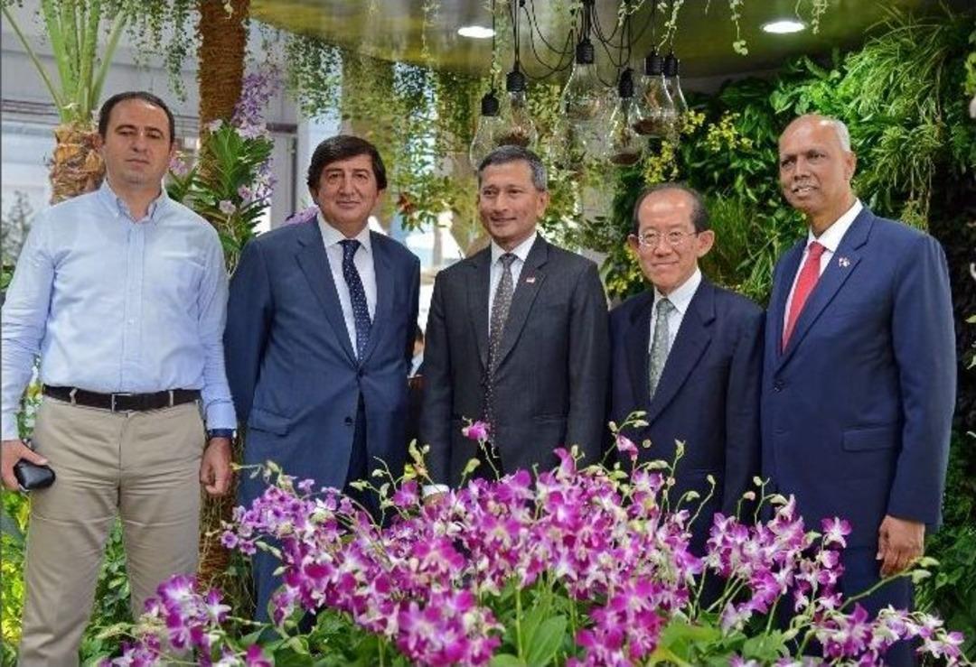 Singapur&rsquo;un Orkide Bah&ccedil;esi Expo 2016&rsquo;da A&ccedil;ıldı