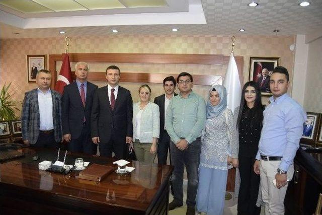 Çsgb Bakan Yardımcısı Ak Parti Kırıkkale İl Başkanlığı’na Ziyaret