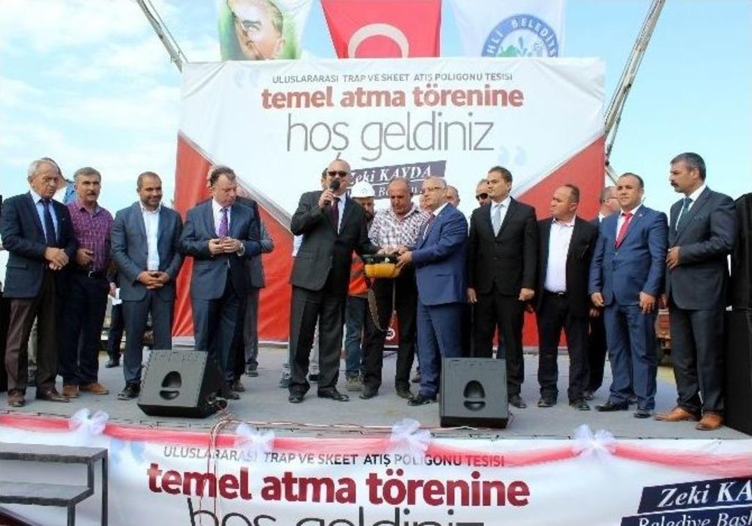 Salihli&rsquo;de Atış Poligonunun Temeli Atıldı