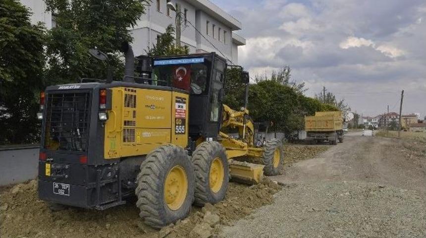 Tepebaşı Belediyesi Fen İşleri Ekipleri &Ccedil;ukurhisar&rsquo;da
