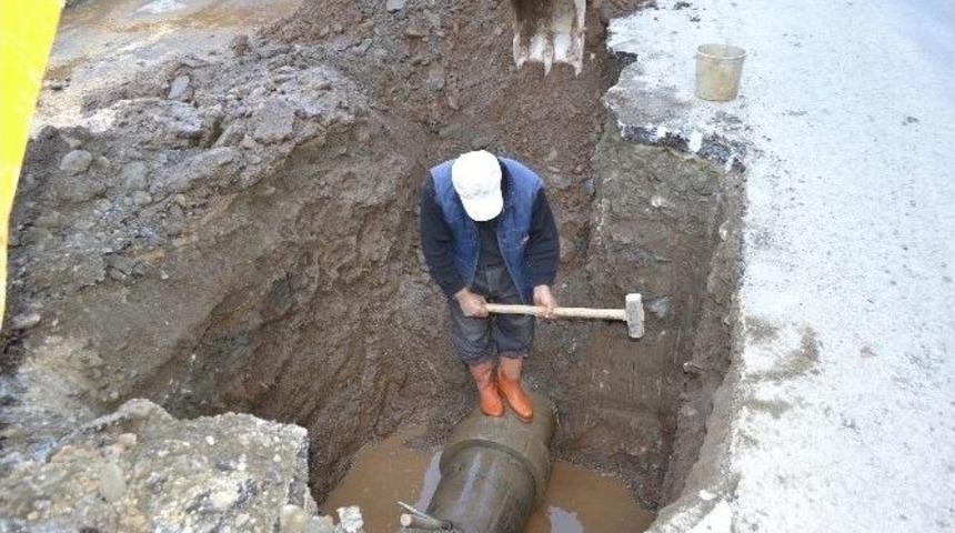 Muş Belediyesinden Su Ve Kanalizasyon &Ccedil;alışması