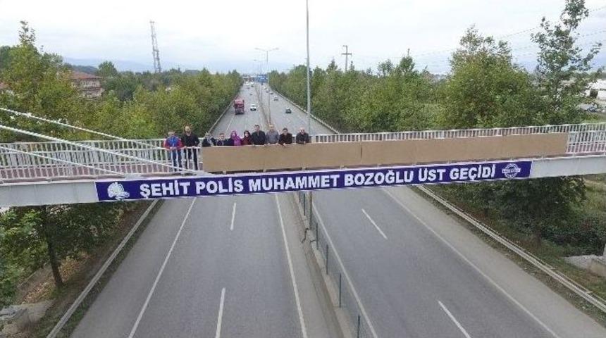 Başiskele&rsquo;de &Uuml;st Ge&ccedil;ide Şehit Polis Memurunun Adı Verildi