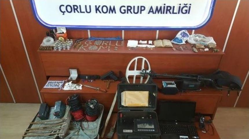 &Ccedil;orlu&rsquo;da Tarihi Eser Ele Ge&ccedil;irildi