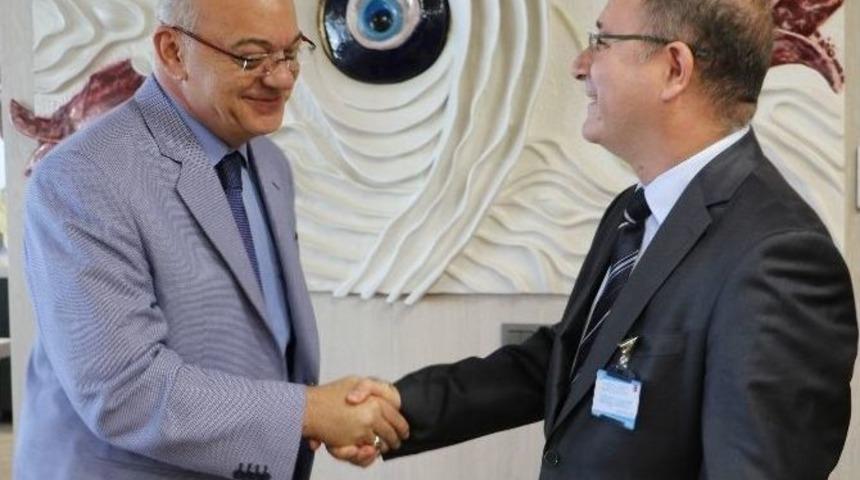 Vals Elektronik’ten Başkan Ergün’e Ziyaret