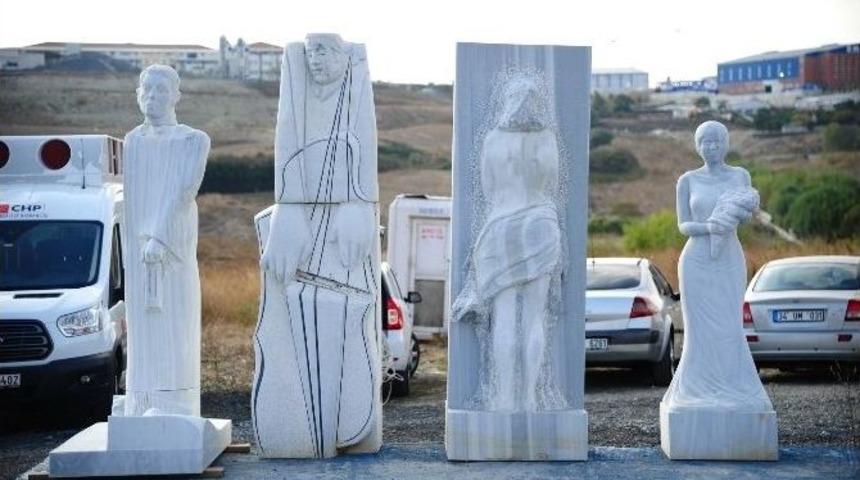 Taşa Dokunan Usta Eller, Beylikd&uuml;z&uuml;&rsquo;ne &Ouml;zg&uuml;n Heykeller Kazandıracak