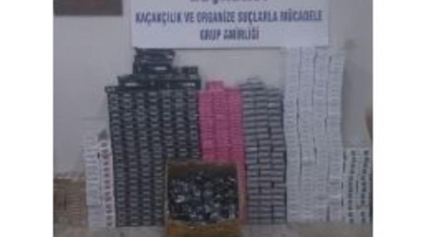 Kuşadası&rsquo;nda Ka&ccedil;ak Sigara Operasyonu