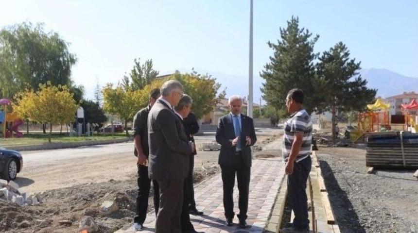 Başkan Başsoy &Ccedil;alışmaları Yerinde İnceledi