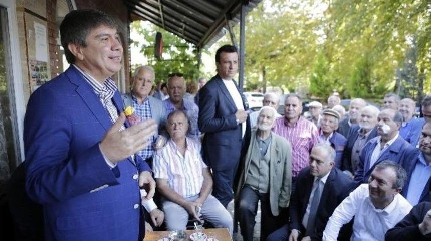 Başkan T&uuml;rel Akseki&rsquo;deki Yatırımları İnceledi