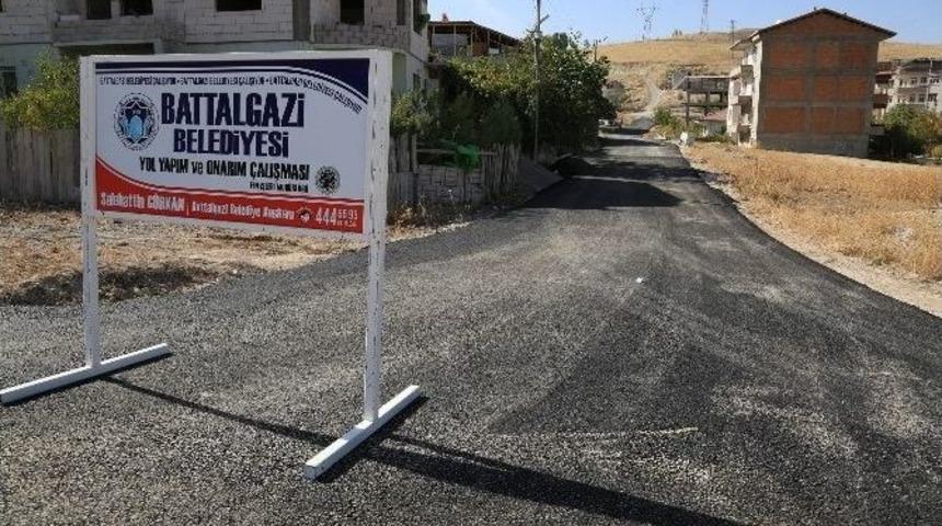 Battalgazi&rsquo;de Asfalt &Ccedil;alışmaları