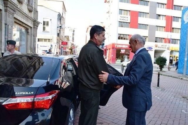 İl Jandarma Komutanı Başkan Yılmaz’ı Ziyaret Etti