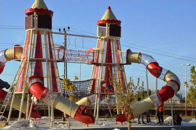 Selahattin Eyy&uuml;bi Parkı Yenileniyor 1