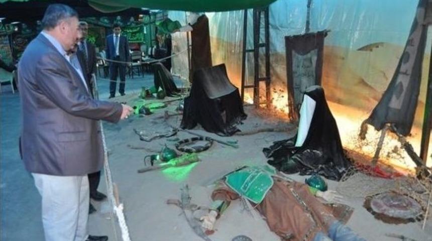 Müftü Cüneyt Kulaz, Aşura Çadırını Ziyaret Etti